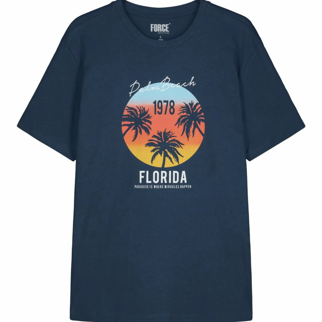 Miesten T-paita Force New Attitude Pete print