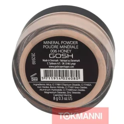 Mineraalipuuteri, Gosh 8 g #006 Honey