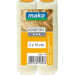 Minisylinteri Mako 10 cm 2 kpl velour