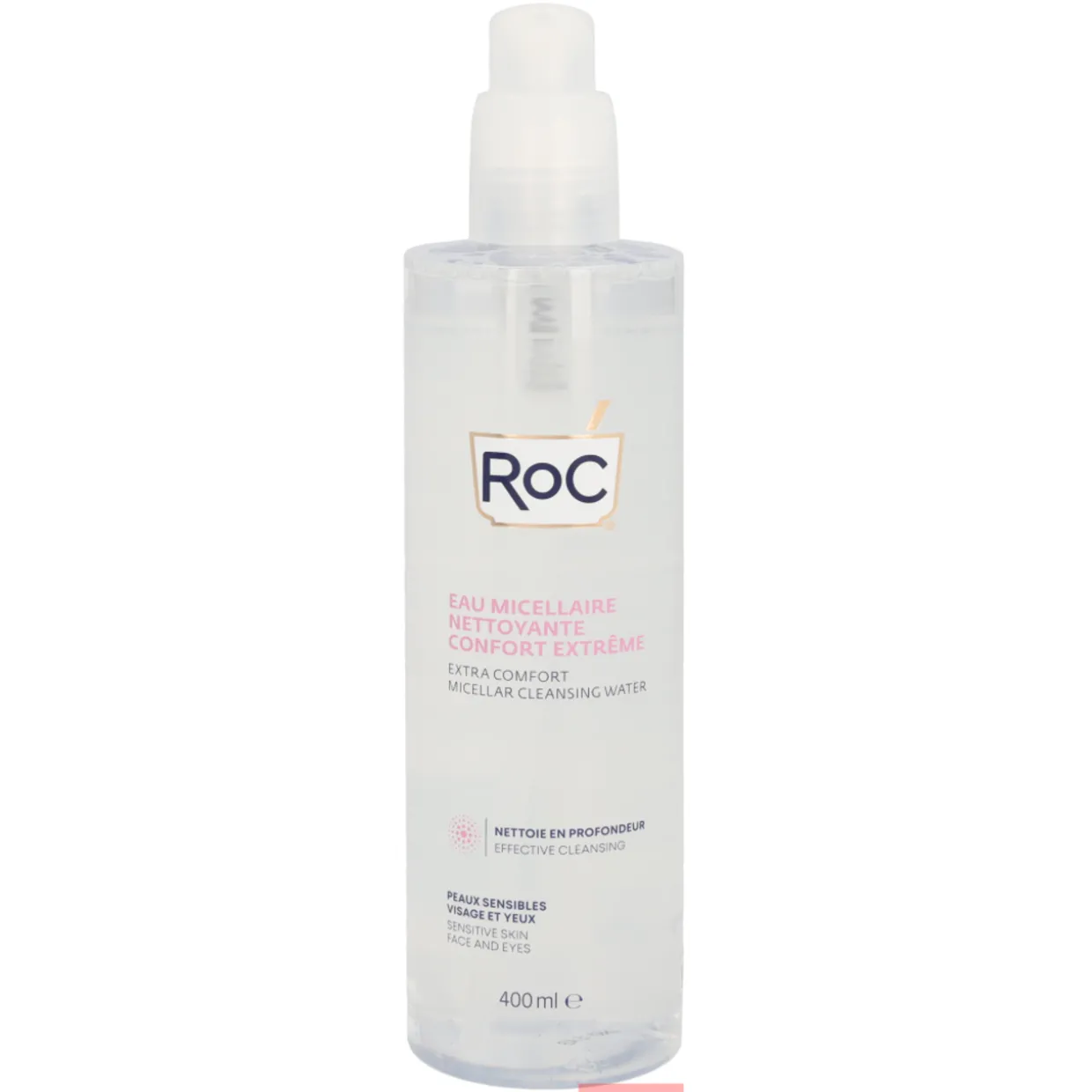 Misellivesi, ROC 400 ml Micellar Extra Comfort Cleansing Water