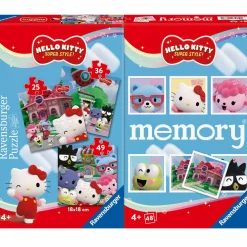 Monipelipakkaus Ravensburger 3+1 Hello Kitty