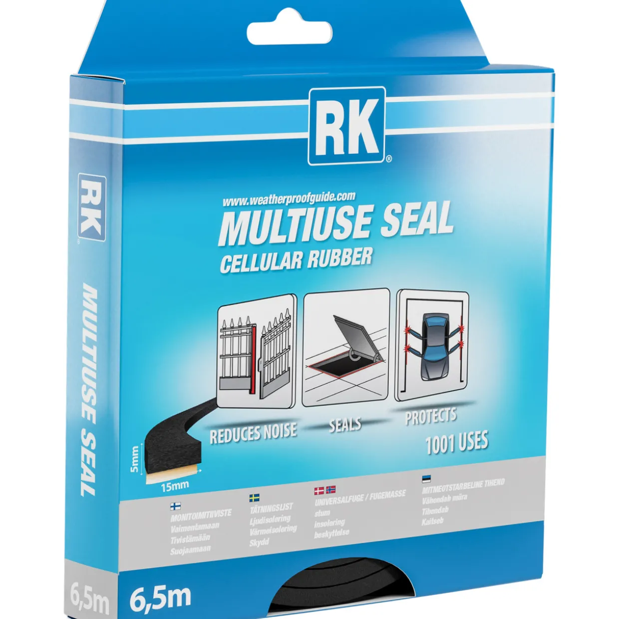 Monitoimitiiviste multiuse seal 5 x 15 mm 6,5 m