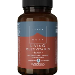 Monivitamiini Terranova 100 kpl Living Multivitamin Man