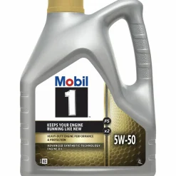 Moottoriöljy Mobil 1 FS X2 5W-50, 4 l