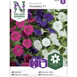 Mätästarhapetunia siemen Nelson Garden Basic Fantasy Mix