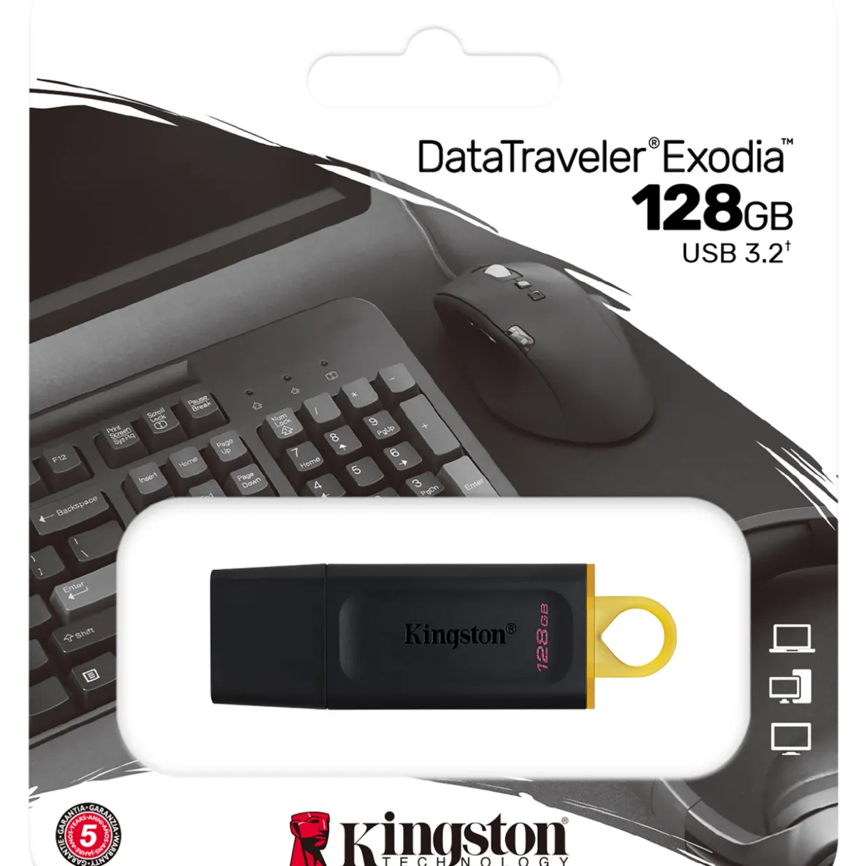 Muistitikku Kingston DataTraveler DTX, 128 GB