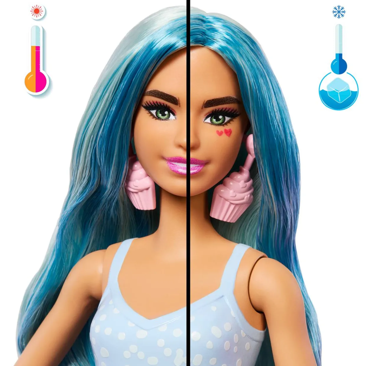 Muotinukke Barbie Pop Reveal sininen