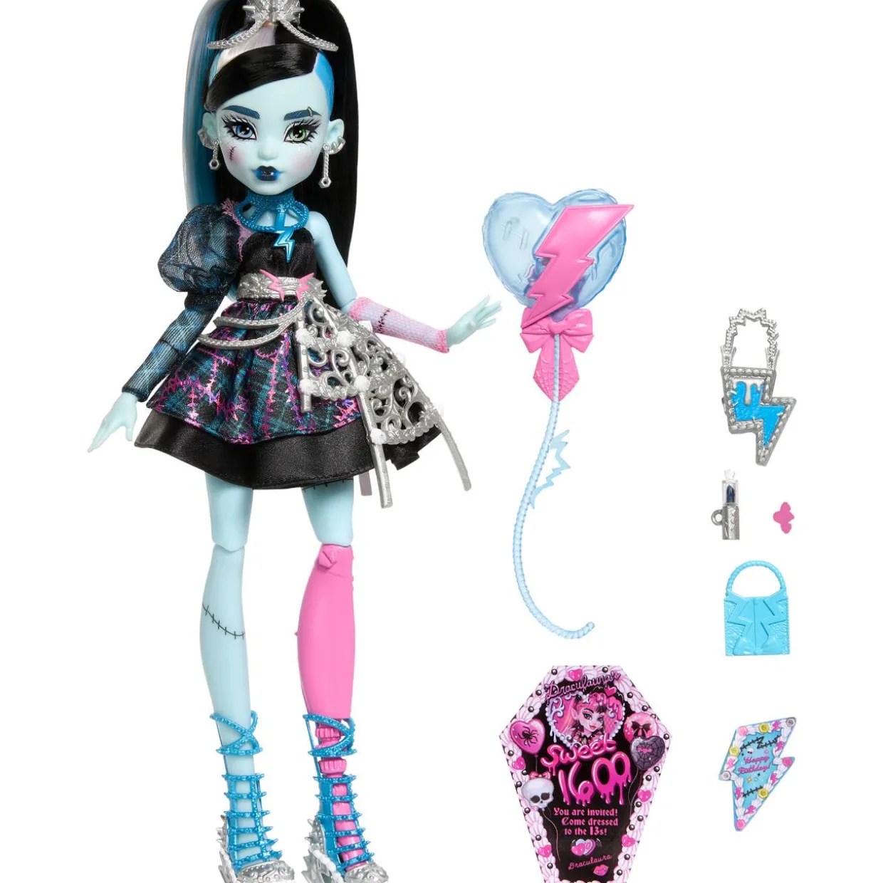 Muotinukke Monster High Frankie