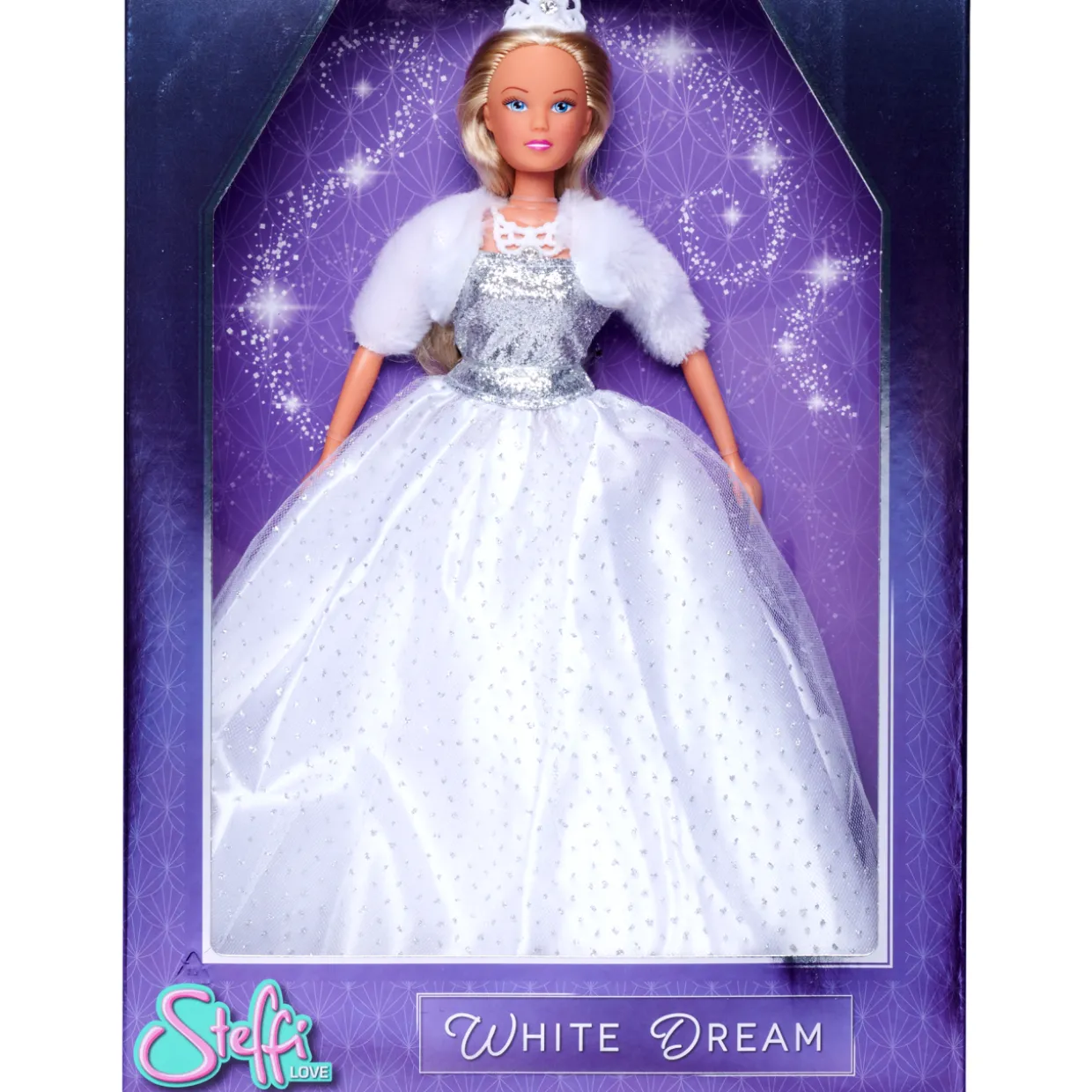 Muotinukke Steffi Love White Dream