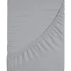 Muotoonommeltu lakana Kotikulta 90 x 200 x 25 cm harmaa