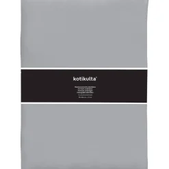 Muotoonommeltu lakana Kotikulta 90 x 200 x 25 cm harmaa