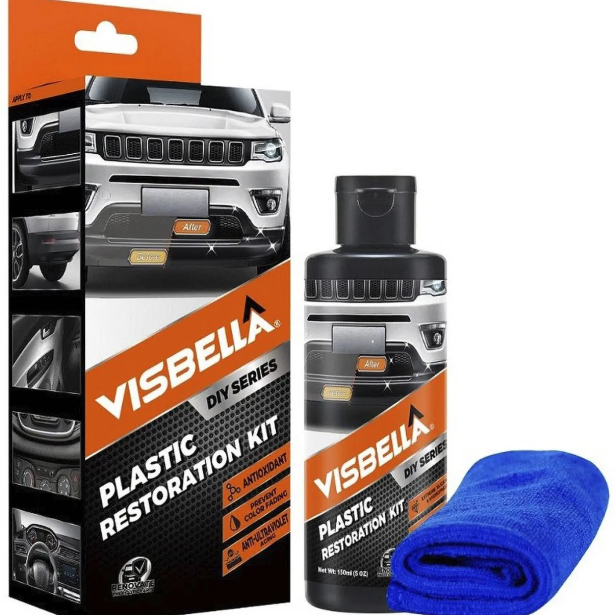Muovin entisöintisarja Visbella 150 ml