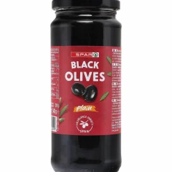 Mustat oliivit SPAR 340/200 g ilman täytettä