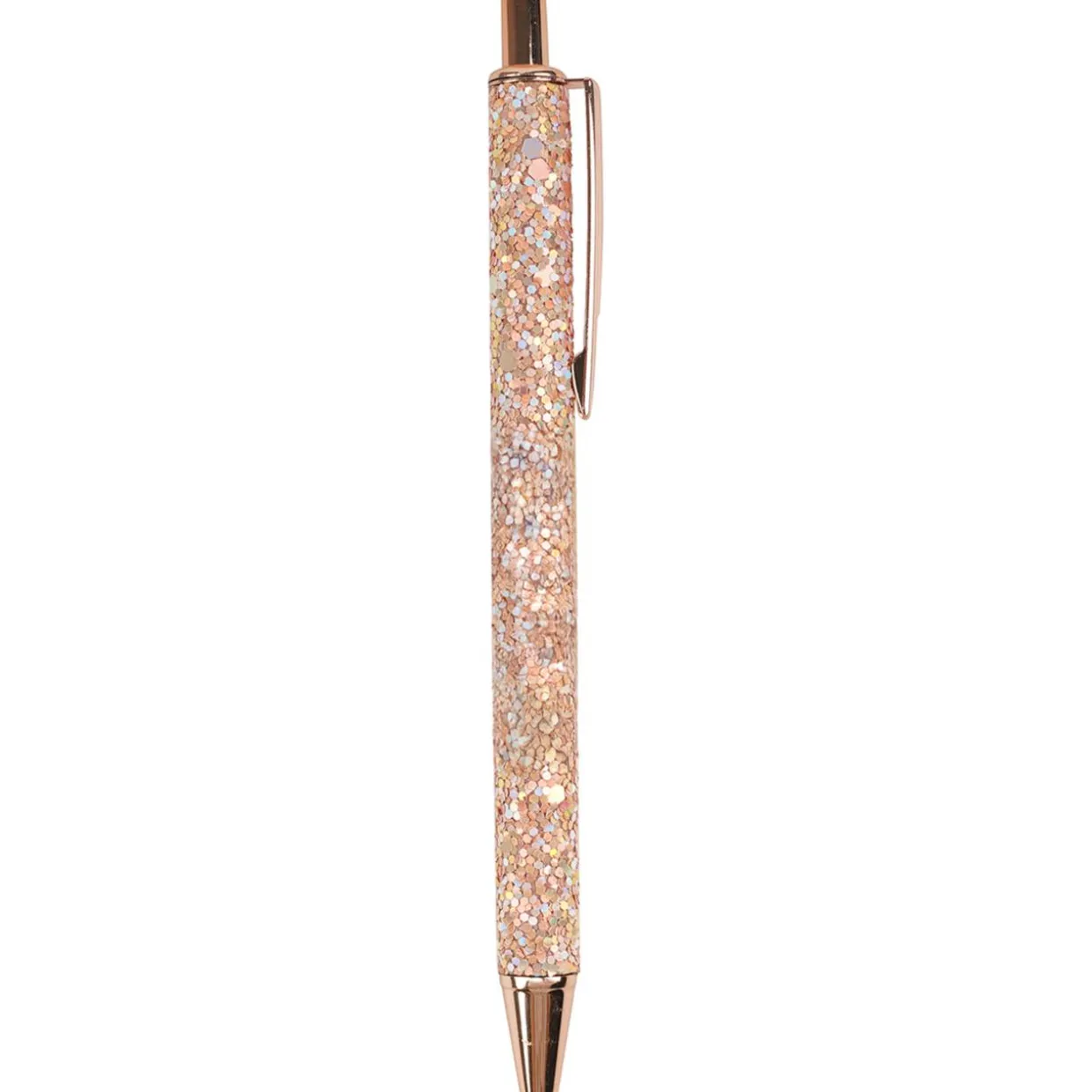 Mustekynä Iisi glitterkoriste
