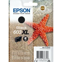 Mustepatruuna Epson Starfish 603XL, black, 8,9 ml