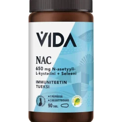 NAC Vida 650 mg 90 kpl + seleeni