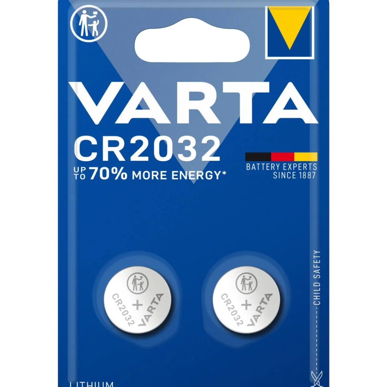 Nappiparisto CR2032 2 kpl