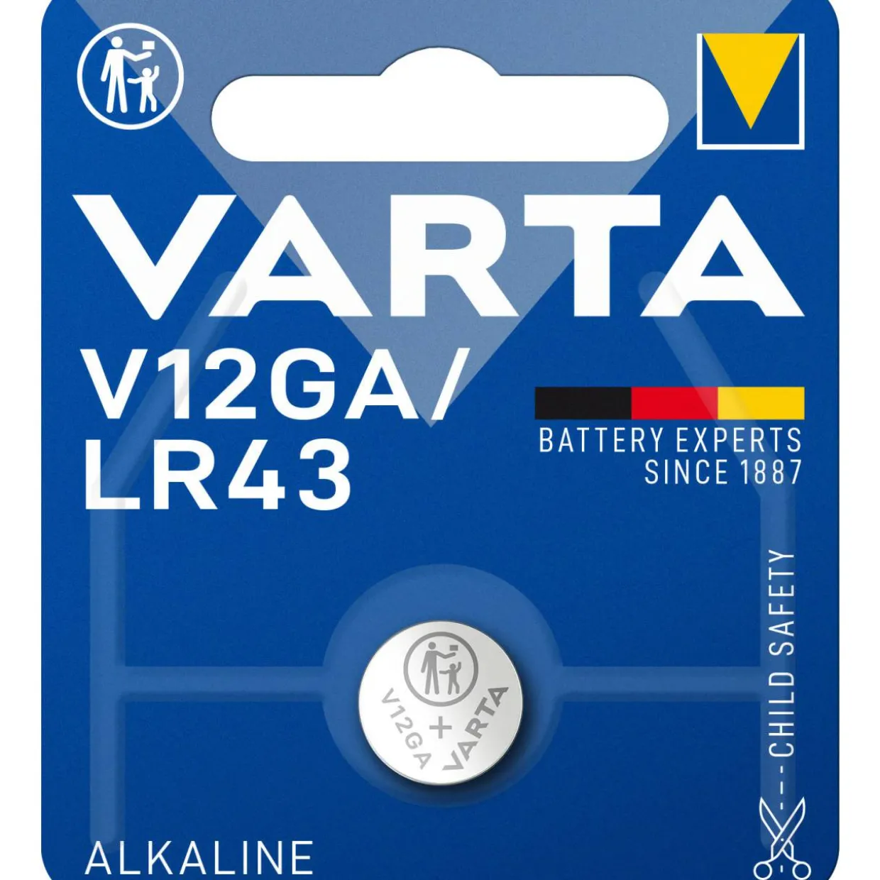 Nappiparisto LR43/V12GA
