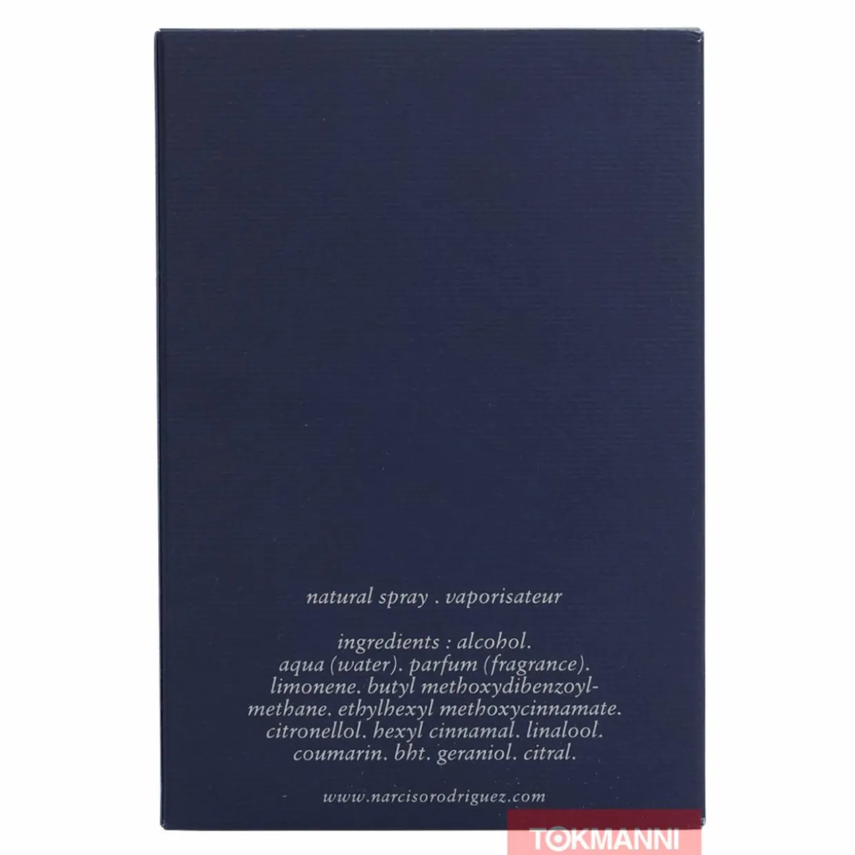 Narciso Rodriguez Bleu Noir For Him Edt Spray 100ml