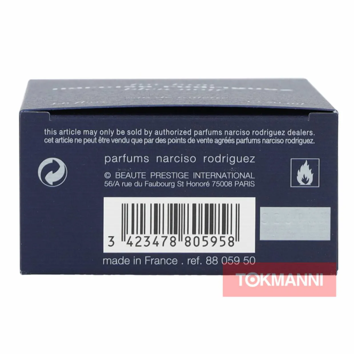 Narciso Rodriguez Bleu Noir For Him Edt Spray 50ml