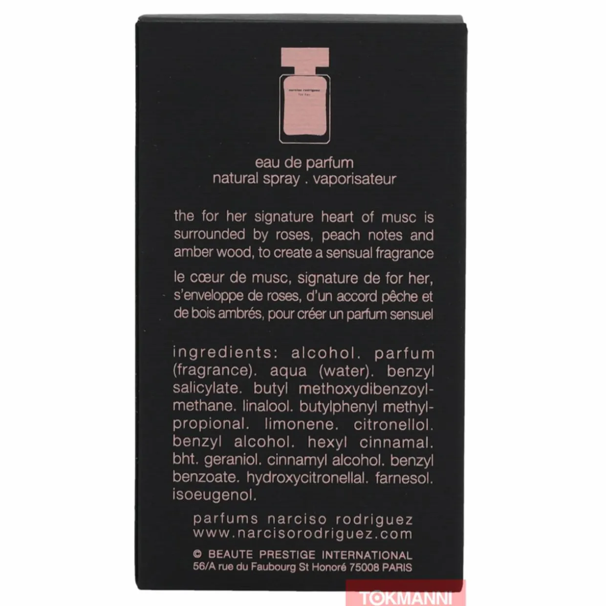 Narciso Rodriguez For Her Edp Spray 30ml