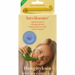 Nenähuuhtelukannu Sarvikuono vihreä
