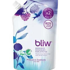 Nestesaippua Bliw 600 ml Metsämarja täyttöpussi