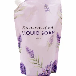 Nestesaippuan täyttöpussi 1 l Lavender