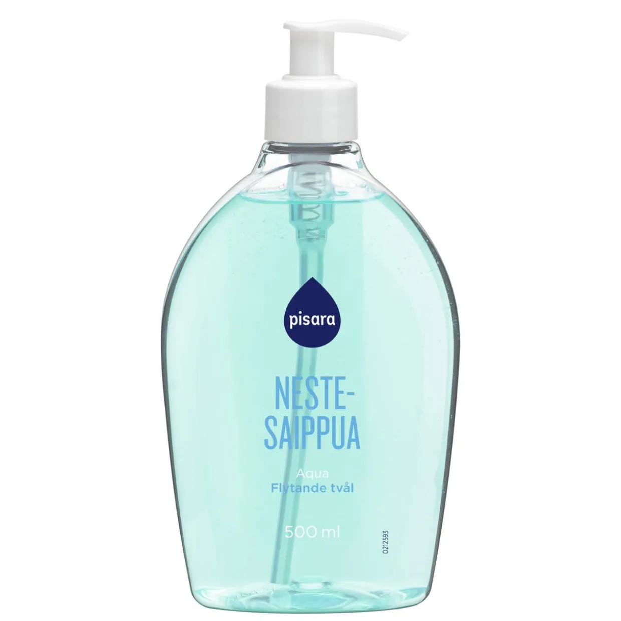 Nestesaippua Pisara 500 ml Aqua