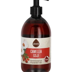 Nestesaippua Pisara 500 ml Vegan Camellia Oil & Goji
