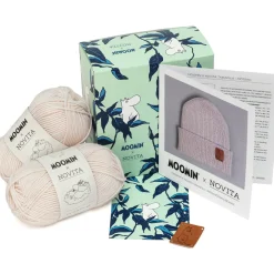 Neulepaketti Moomin x Novita Taikapilvi-pipo Hanki