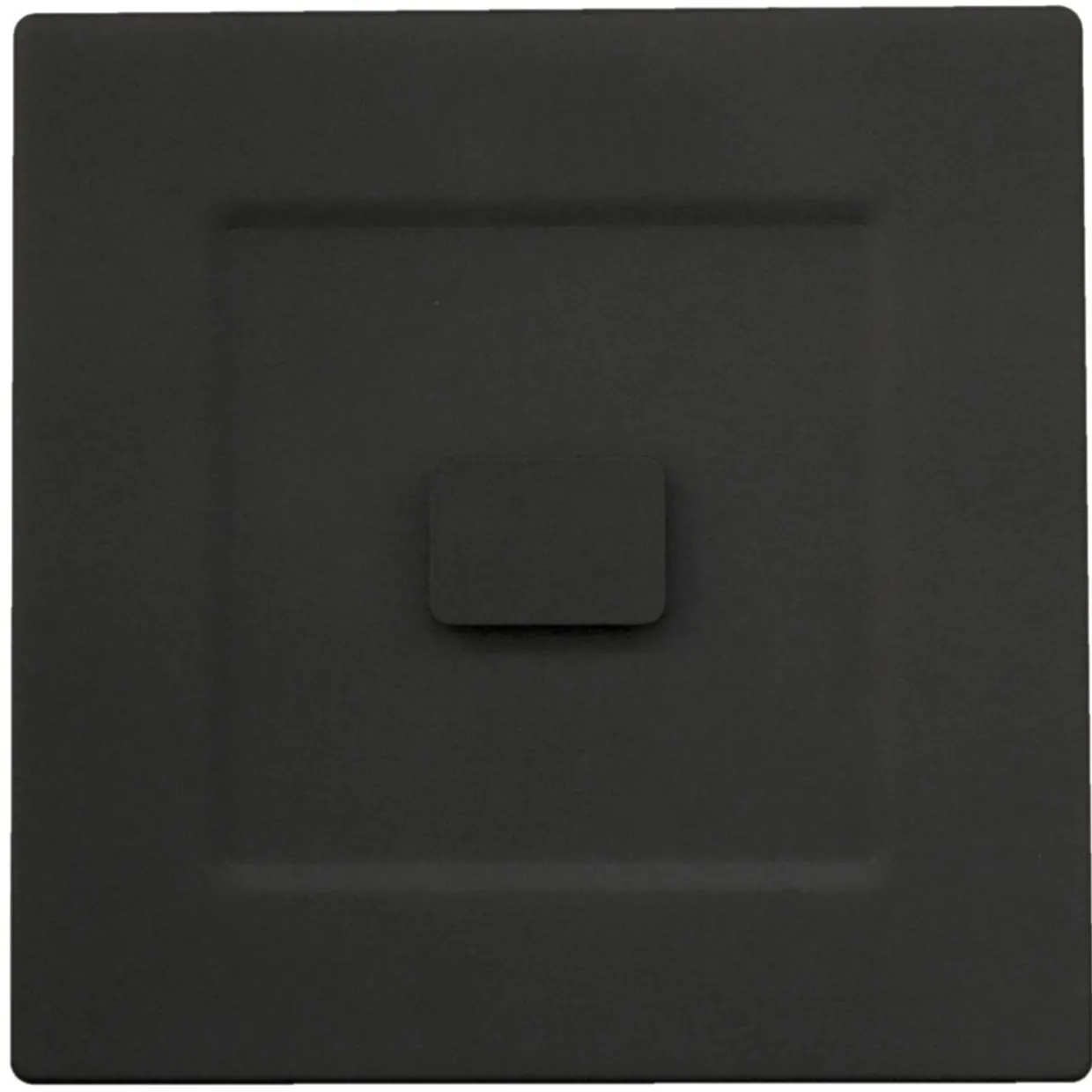 Nokiluukku HTT305 130 x 130 mm, satiinimusta