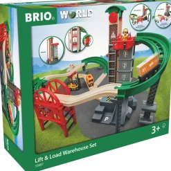 Nosta ja lastaa -varastosetti Brio 33887