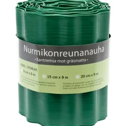Nurmireunanauha 15 cm x 9 jm, vihreä
