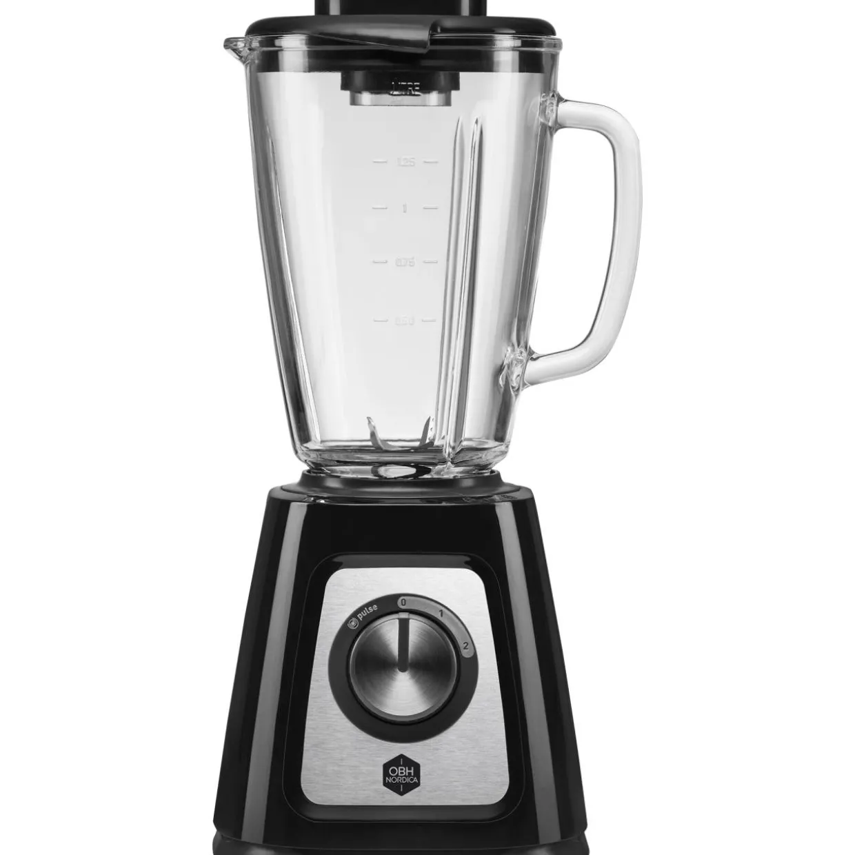 OBH Nordica Blendforce -tehosekoitin 1,25 L, musta LH4358S0