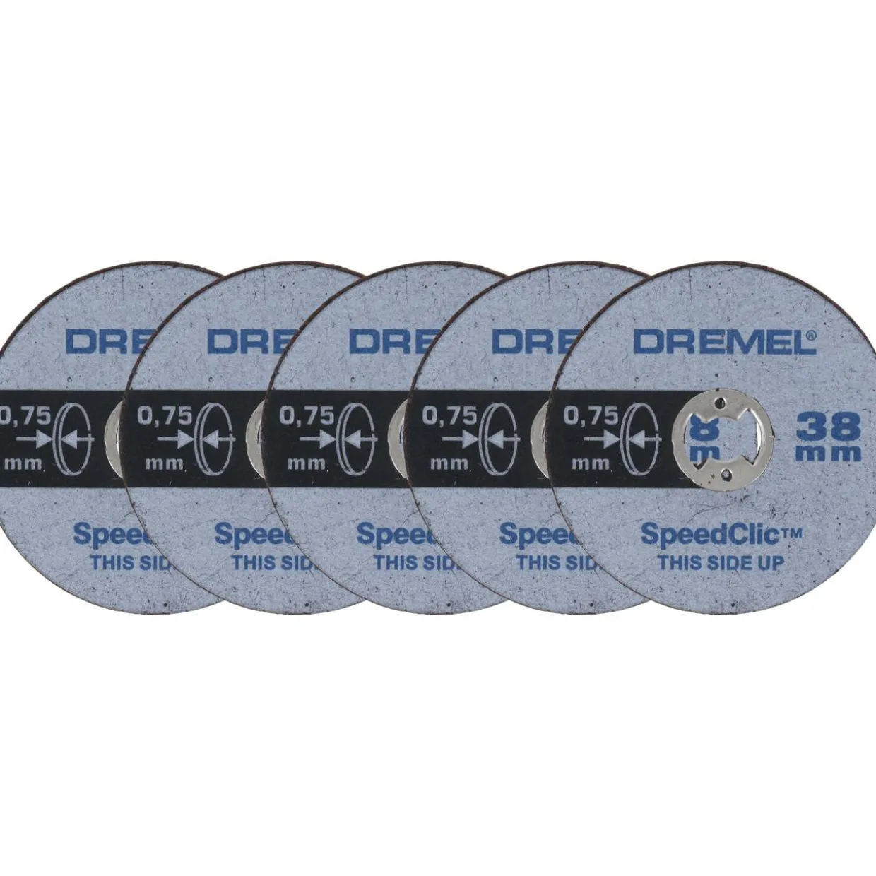 Ohutkatkaisulaikka Dremel 409SC 38 mm, 5 kpl