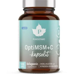 OptiMSM + C Puhdistamo 120 kpl