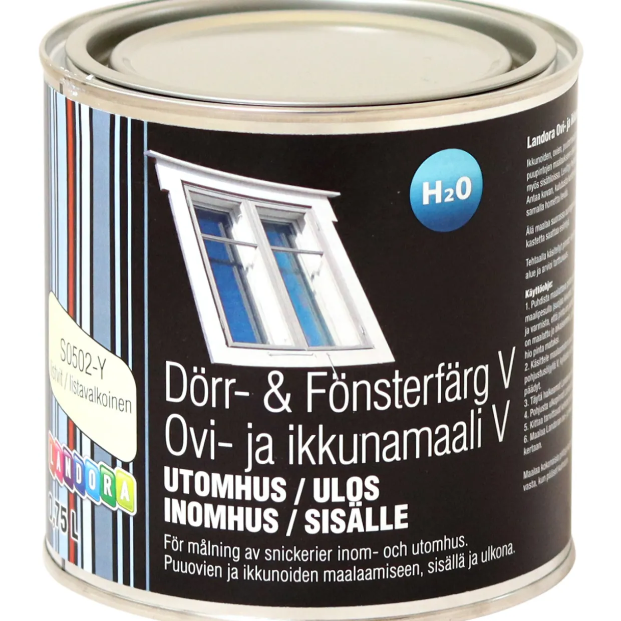 Ovi- ja ikkunamaali Landora 0,75 l