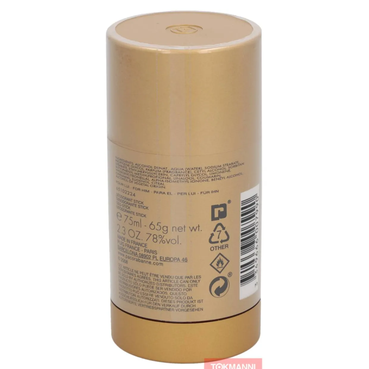Paco Rabanne 1 Million Deo Stick 75ml