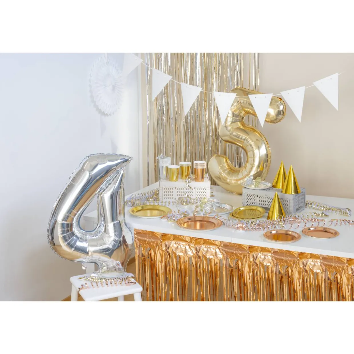 Pahvimuki Let's Party 8 kpl hopea