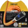 Paineilmaletku Finbullet Superflex 3/8"x 20 m rekyylivapaalla turvaliittimellä