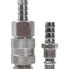 Paineilmaliitinrunko ja pistoke 3/8" letkukaralla 3/8" (10mm) letkulle