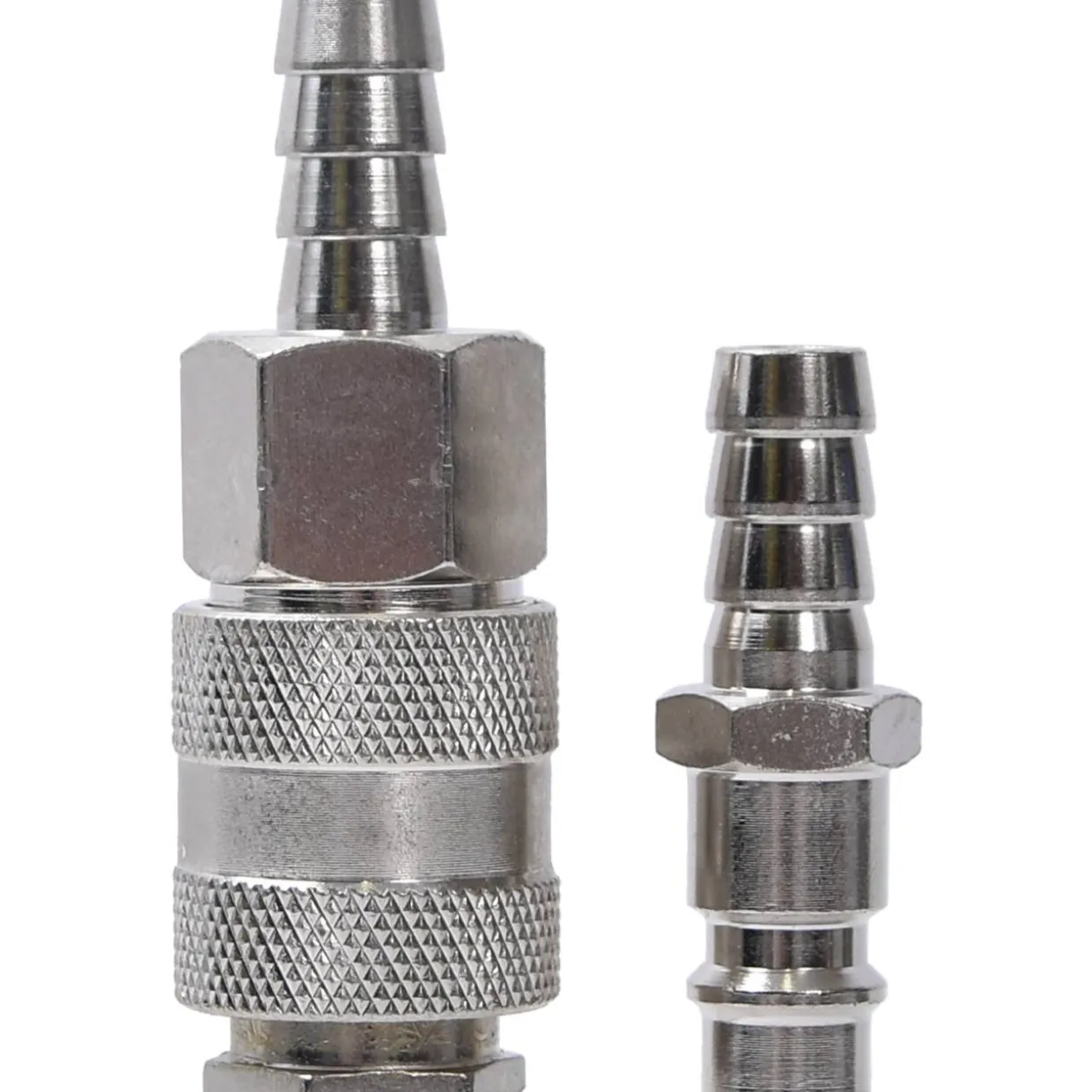 Paineilmaliitinrunko ja pistoke 3/8" letkukaralla 3/8" (10mm) letkulle