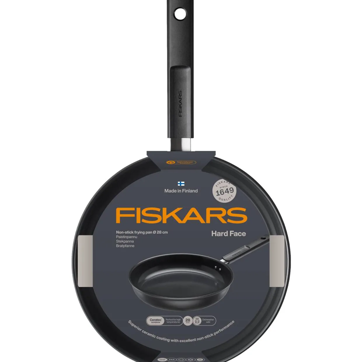Paistinpannu Fiskars 28 cm Hard Face