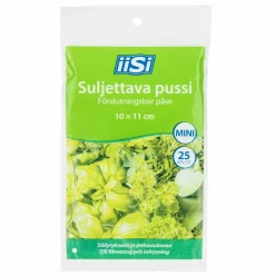 Pakastuspussi 0,2 l 25 kpl suljettava