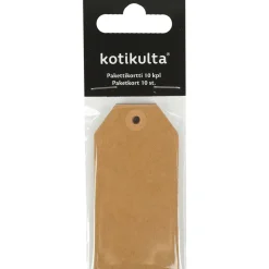 Pakettikortti Kotikulta 10 kpl ruskea