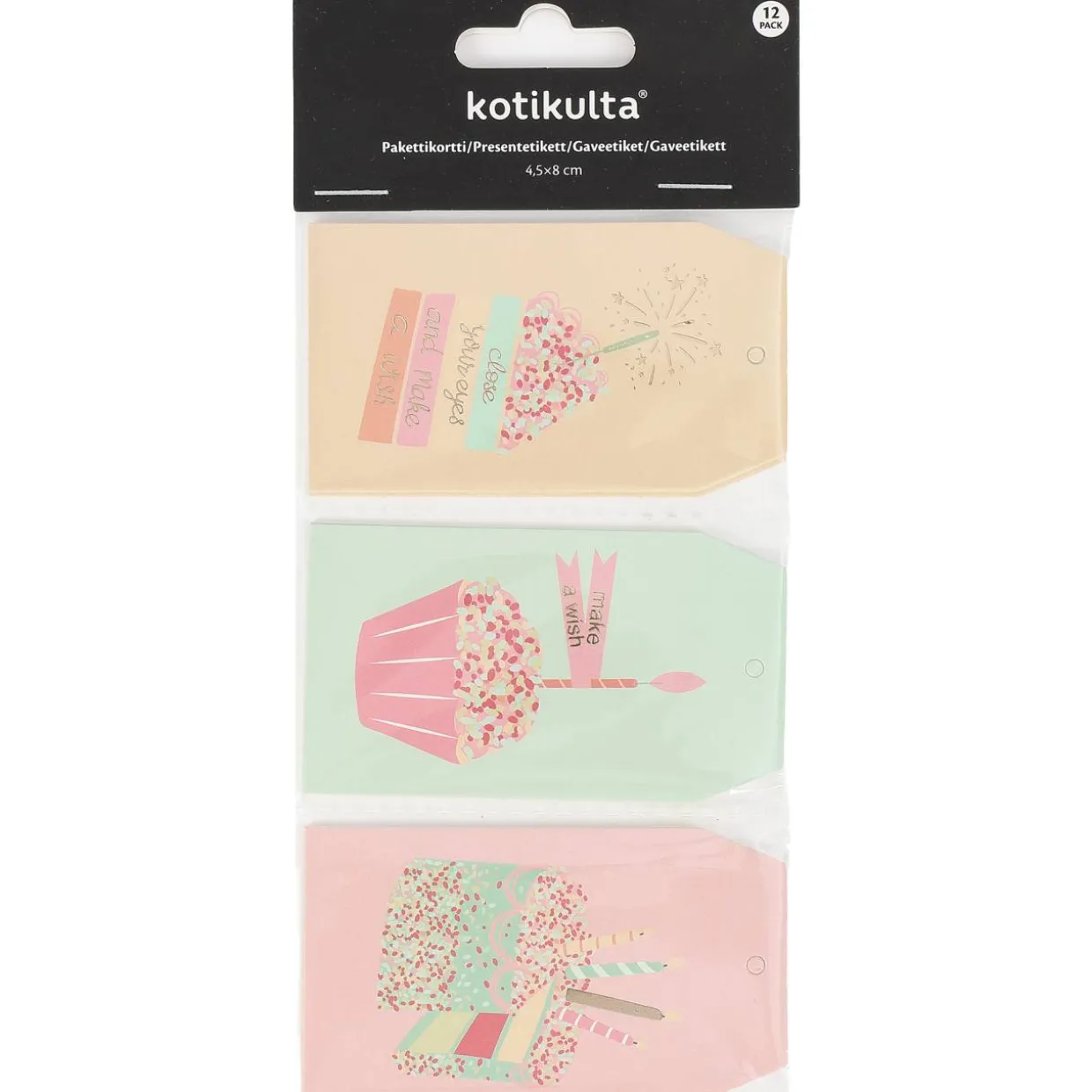 Pakettikortti Kotikulta 12 kpl holo