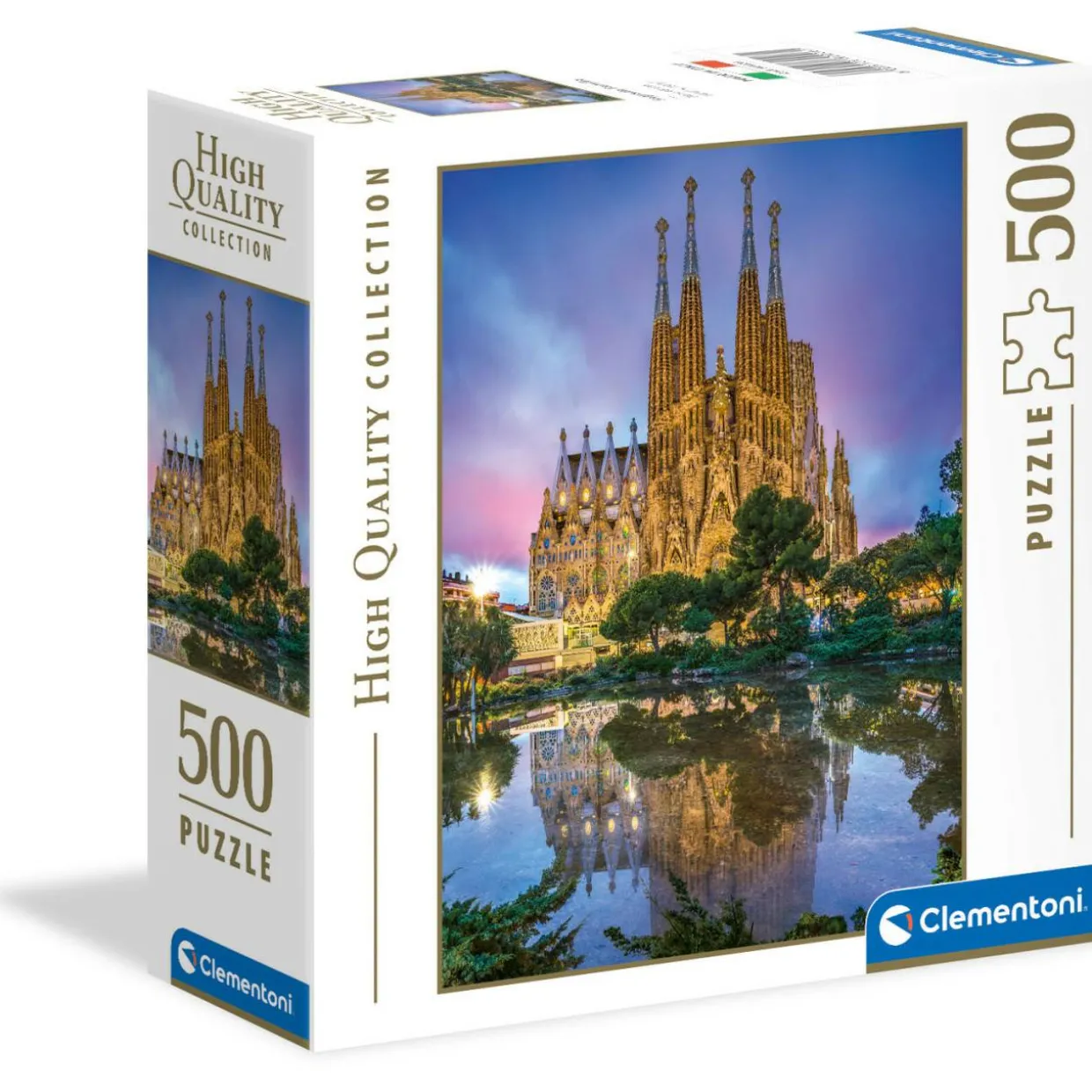 Palapeli Clementoni 500 palaa Barcelona