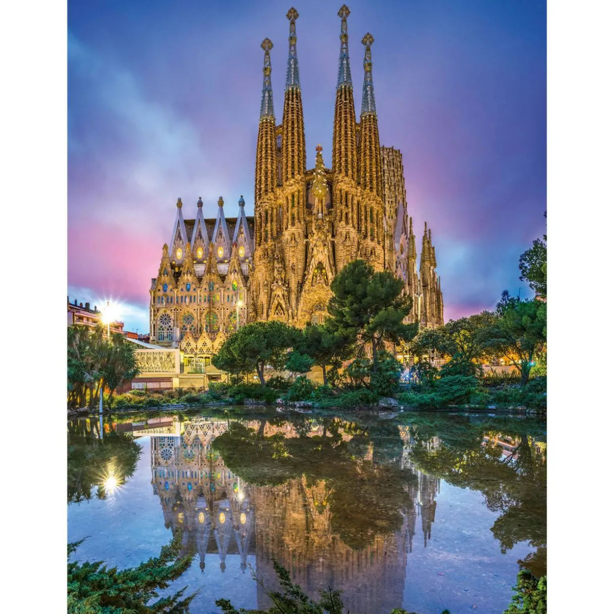 Palapeli Clementoni 500 palaa Barcelona