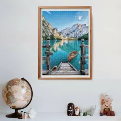Palapeli Clementoni 500 palaa Braies Lake